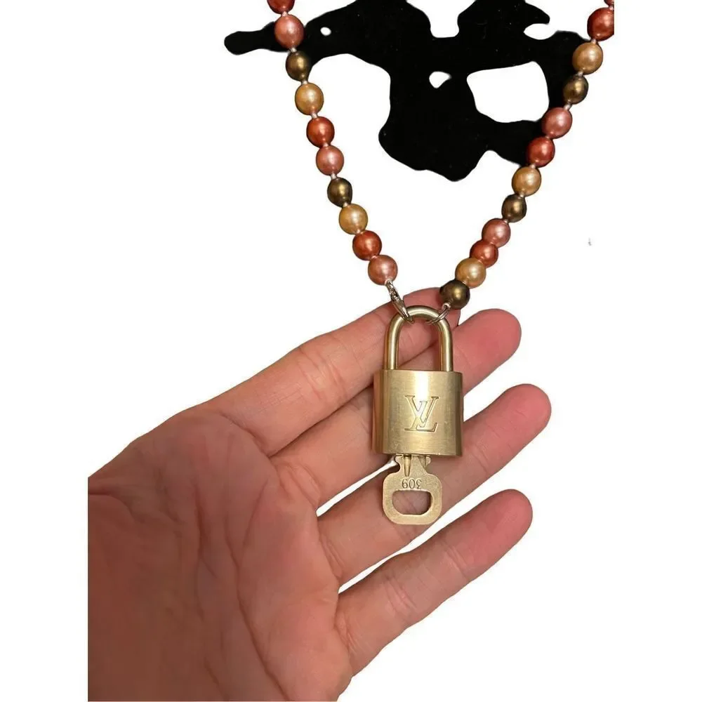 Louis Vuitton Lock Necklace